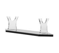 ABOOFAN Supporto per da Cucina con Base Nera Organizer da Tavolo Salva Spazio per Domestici Portaoggetti Resistente e Sicuro Design Pratico con Angoli Arrotondati