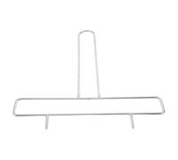 ABOOFAN Supporto per Spiedini in Acciaio Inox Stile Giapponese Porta Spiedini per Barbecue Bamboo Accessorio BBQ Resistente al Calore Argento