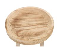 ABOOFAN Supporto per Vaso di Fiori in Legno, Robusto, per Piante Grasse | Stile Rustico Moderno, Protegge le Superfici, per Tavoli, Davanzali e Giardino, Finitura Liscia