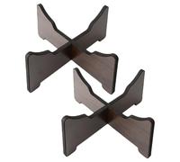 ABOOFAN Supporto Professionale per Tamburo a Ethereal, Base da Pavimento Regolabile in Altezza, Espositore Stabile in Legno Effetto per Handpan 10 Pollici, Adatto per Studio e Performance