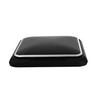 ABOOFAN Supporto Telefono Auto in Abs e Silicone Nero per Gps | Pulibile e Lavabile, Resiste al Sole Estivo, per Smartphone Sul Cruscotto e Console Auto