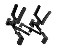 ABOOFAN Supporto Violino Pieghevole Nero Stand Portatile e Salvaspazio Facile da Installare e Rimuovere Espositore Robusto e Durevole per Violino Custodia Protettiva per Strumento