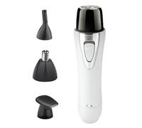 ABOOFAN Tagliacapelli Elettrico Ricaricabile per Naso 4 in 1 Macchina Depilatoria Compatta USB Bianca per Uomo e Donna Pratico per Uso Quotidiano e Viaggio