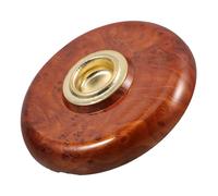 ABOOFAN Tappetino Antiscivolo per Violoncello in Gomma Portatile Supporto Inferiore Rotondo Compatto per Violoncellisti Accessorio Durevole per Protezione Strumenti Musicali su
