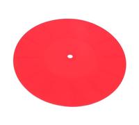 ABOOFAN Tappetino in Silicone Microforato Antistatico per Giradischi, Tappetino per Disco Vinile Funzione Antirumore e Dimensione Compatta, per Uso Domestico