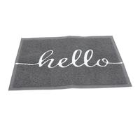 ABOOFAN Tappeto Antiscivolo per Ingresso Doormat Versatile Grigio e Giardino Design e Facile Manutenzione Decorazione per Interni Ed Esterni