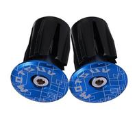 ABOOFAN Tappi Terminali per Manubrio in Lega di Alluminio 2 Pezzi Tappi di Bloccaggio per Bici da Corsa e Mountain Bike Accessori Leggeri e Portatili per Ciclismo Compatibili Bici