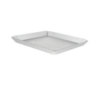 ABOOFAN Teglia per Pizza Quadrata in Alluminio Antiaderente e Resistente per Pizza Pane e Dolci Fatti in Casa