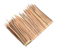 ABOOFAN Tetto di Paglia Simulato in Plastica Resistente al Fuoco per Giardino e Patio, Decorazione Esterna Isolamento Termico Estate e Inverno