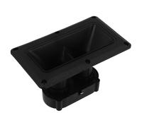 ABOOFAN Tweeter a Tromba Doppia in Plastica, Altoparlante Piezoelettrico ad Alta Pressione per Palcoscenico e Uso All’aperto, Accessorio Altoparlante Rettangolare per Addestramento