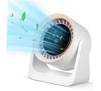 ABOOFAN Ventilatore Da Tavolo Usb Portatile Per Ufficio e Casa Piccolo Ventilatore Da Scrivania Silenzioso Velocità Regolabili Raffrescatore d Aria Slot Per Impacchi Ghiaccio Per e