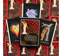 Aboriginal Chakra Goddess Oracle Mazzo Carte Oracle Chakra Mel Brown Rockpool