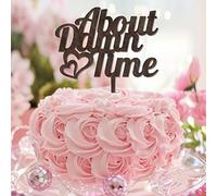 About Damn Time Citazione Mr And Mrs Wedding Cake Toppers Personalizzato Elegante Sposa E Sposo Cake Toppers Per Matrimonio Fidanzamento Forniture Festa Nuziale Regali Per Lui/Lei Legno Marrone