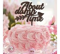 About Damn Time - Topper per torta in legno marrone con scritta Mr and Mrs Rustic, per matrimonio, fidanzamento, matrimonio, matrimonio, matrimonio, matrimonio, matrimonio, addio al nubilato, regali