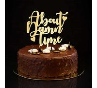 About Damn Time Topper per torta rustico Mr & Mrs Silhouette Topper per torta personalizzabile silhouette sposa e sposo topper per torta per fidanzamento Bride to Be decorazioni per torta regali di
