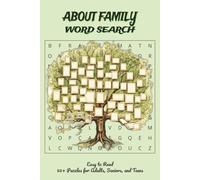 About Family Word Search: Word Search with Easy to Read about Relatives, Memories, Harmony and More |6x9 inches, 110 pages| 50 + Puzzles …Gift for Vacations, Holidays and Free Times