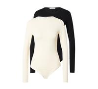 ABOUT YOU Body a maglietta '2er pack Lulu Body' beige / nero Donna ABOUT YOU S beige / nero