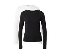 ABOUT YOU Maglietta '2er pack Layla' nero / bianco Donna ABOUT YOU S nero / bianco