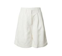 ABOUT YOU x Iconic by Tatiana Kucharova Pantaloni con pieghe terra d'ombra / bianco Donna ABOUT YOU x Iconic by Tatiana Kucharova 36