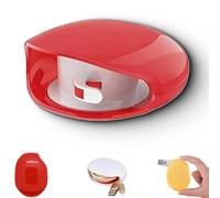 Aboutabsent Automatic Cord Reel, Horizontaln Automatic Cable Organizer, Retractable Cable Magnetic Cord Organizer, for USB, Headphone, Data Cables (Red)