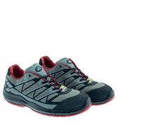 Aboutblu 5034902LA S1P ESD SRC Estoril Low Scarpa Antinfortunistica con Forma Anatomica, Unisex, Grigio, Tessuto Tridimensionale Traspirante, Taglia 35