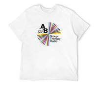 Above & Beyond Group Therapy Radio Mens T-Shirt Unisex Crewneck Tee Shirt Graphic Unisex Tee Shirt White L
