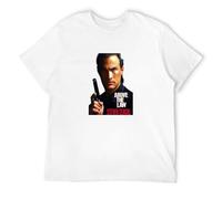 Above The Law Steven Seagal Action Movie T Shirt Mens Tee Gift New from White XXL