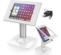AboveTEK Supporto Antifurto per iPad - Supporto di Sicurezza POS per e Supporto per Tablet con Blocco, Rotazione di 360°, Inclinazione di 75° - Compatibile con iPad Air Pro Specifici - Nero