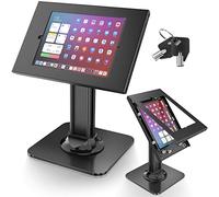 AboveTEK Supporto Antifurto per iPad - Supporto di Sicurezza POS per e Supporto per Tablet con Blocco, Rotazione di 360°, Inclinazione di 75° - Compatibile con iPad Air Pro Specifici - Nero