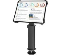AboveTEK Supporto da scrivania per iPad, supporto per tablet antifurto regolabile con rotazione a 360° e inclinazione a 180°, adatto a tablet da 9,7" a 13", perfetto per il lavoro-Nero