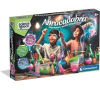 Clementoni Scienza e Gioco - Abracadabra - Esperimenti e Pozioni Sorprendenti, Bambini 8+ Anni, Immergiti nel Mondo della Magia con questo Kit di esperimenti, Made in Italy, Lingua Italiana, 19436