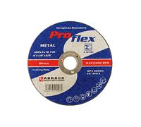 Abracs 115mm x 3.0mm Piatto Taglio Dischi - Confezione 10 - Connect 32056 Nuovo