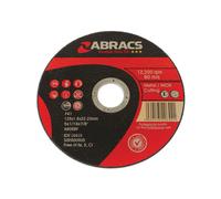 Abracs 125mm x 1.6mm Sottile Taglio Dischi - Confezione 10 - Connect 32197 Nuovo