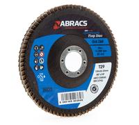 Abracs ABFZ125B060 Zirconium Disco Lamellare Con Dpc Centro 125mm x 22.23mm 60
