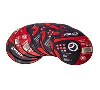 Abracs Proflex Extra Sottile Inox Taglio Disco 125mm×1mm 10 Confezione