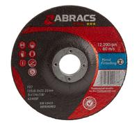 Abracs Proflex Metallo Dischi Abrasivi Con Dpc Centro 125mm x 6mm (25 Set)