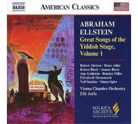 Abraham Ellstein Great Songs of the Yiddish Stage Vol. 1 (Jaffe) (CD) Album