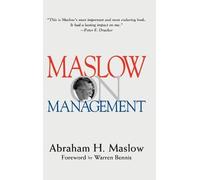 Abraham H. Maslow Maslow on Management (Copertina rigida)