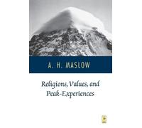 Abraham H. Maslow Religions, Values, and Peak-Experiences (Tascabile) Compass