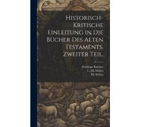 Abraham Kuenen Historisch-kritische Einleitung in die Bücher (Copertina rigida)