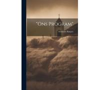 Abraham Kuyper "Ons program" (Copertina rigida)