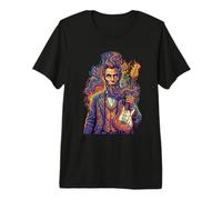 Abraham Lincoln Abe Lincoln Suonare la Chitarra Maglietta Premium