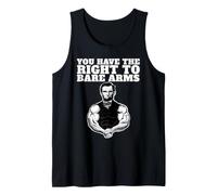 Abraham Lincoln Bare Arms Hai Il Diritto di Nudo Canotta