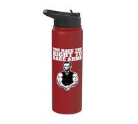 Abraham Lincoln Bare Arms Hai il diritto di nudo Stainless Steel Insulated Water Bottle