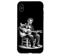 Abraham Lincoln - Chitarra acustica divertente Custodia per iPhone XS Max