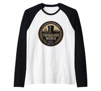 Abraham Lincoln cita Il Lavoro incompiuto 16 ° Presidente Maglia con Maniche Raglan