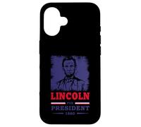 Abraham Lincoln citazione divertente Lincoln per il presidente Custodia per iPhone 16