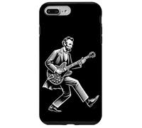 Abraham Lincoln Duck Walk Suonare Chitarra Elettrica Divertente Custodia per iPhone 7 Plus/8 Plus