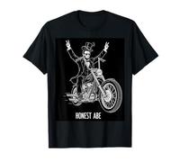 Abraham Lincoln Equitazione Un Chopper 250 Celebrazione America Maglietta