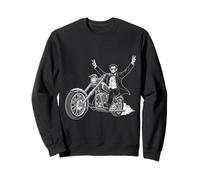 Abraham Lincoln Equitazione Un Chopper 250 Celebrazione Felpa